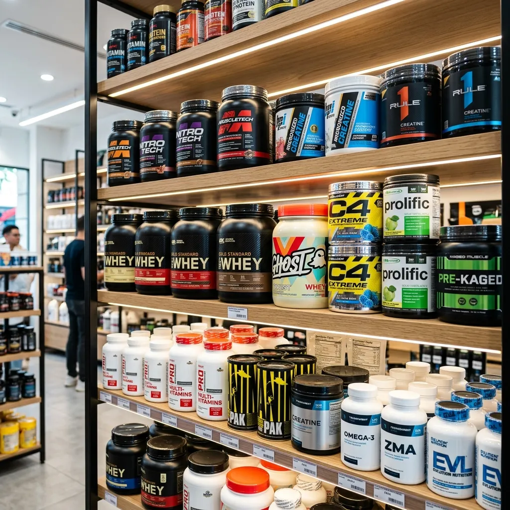 Genuine and authentic supplements selection at Supps Mine Egypt